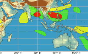 2 week cyclonic development potential: heightened potential for development through mid-June, 09/06utc update