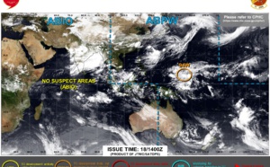 Western North Pacific: Invest 94W now under watch, Up-graded to Medium at 18/14utc