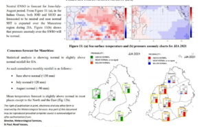 ILES SOEURS: Juin 2021 généreux en pluies à MAURICE/RÉUNION et RODRIGUES/ Tendances de votre ciel pour ce weekend