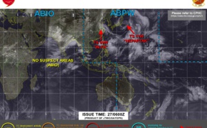 Western Pacific: 09W(IN-FA) now over-land: peak intensity was 95knots/Cat 2,11W(NEPARTAK) still subtropical is approaching Japan, 27/06utc updates
