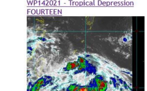 Western Pacific: JTWC are issuing warnings on a cyclonic trio, 04/15utc updates