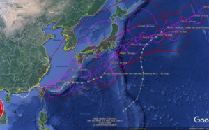 Western Pacific: congested cyclonic traffic! 07/03utc updates