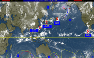 The Pacific remains active, 08/03utc updates