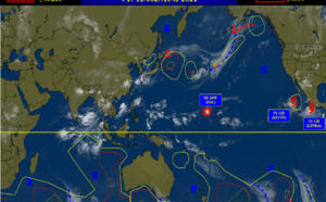 Western Pacific: 16W// Eastern Pacific: 11E(KEVIN) and 12E(LINDA)// Atlantic: 06L(FRED), 11/09utc updates
