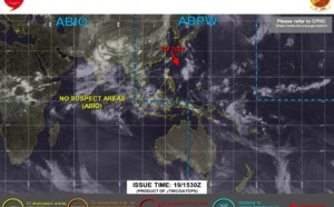 Western Pacific: Warnings re-issued on TD 16W, 19/15utc updates Western Pacific: Warnings re-issued on TD 16W, 19/15utc updates