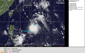 Western Pacific: 16W gradually intensifying//Eastern Pacific: 12E(LINDA) on the wane//Atlantic: 07L(GRACE) back over water set to reach Hurricane intensity,20/03utc updates