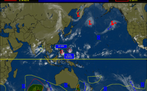 Western Pacific: TD 18W gradually intensifying and approaching the Philippines, TCFA issued for Invest 94W//Atlantic: 12L(LARRY) strong CAT 3, 06/03utc updates