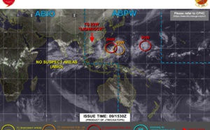 Western North Pacific: still active with Invests 94W rotating around 94W ! 09/03utc updates