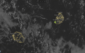 Météo ILES SOEURS: prévisions du temps pour le Vendredi 15 Octobre 2021 pour MAURICE et la RÉUNION