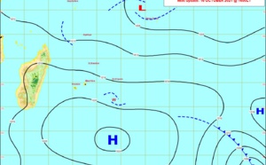 Météo ILES SOEURS: prévisions pour le Samedi 16 Octobre 2021 pour MAURICE et la RÉUNION, tendances pour Dimanche/semaine prochaine