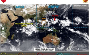TS 25W to intensify next 4 days to Typhoon CAT 1// 17E(RICK) set to reach Hurricane CAT 3 within 24hours and make landfall,24/06utc updates