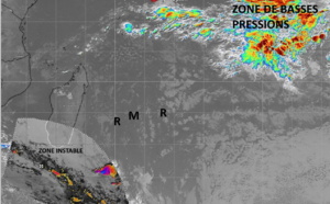 ILES SOEURS: cartes+prévisions du temps pour MAURICE/RÉUNION pour ce Lundi 25 Octobre 2021, tendances semaine 