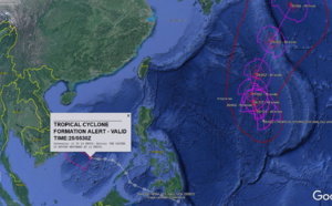 25W(MALOU) intensifying next 3 days/Tropical cyclone Formation alert for Invest 99W//17E(RICK) reaching CAT 2 and making landfall,25/06utc 25W(MALOU) intensifying next 3 days/Tropical cyclone Formation alert for Invest 99W//17E(RICK) reaching CAT 2 and making landfall,25/06utc