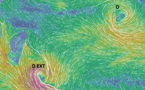 ILES SOEURS: cartes+prévisions pour MAURICE/RÉUNION pour ce Mercredi 27 Octobre 2021, changement de temps probable Vendredi
