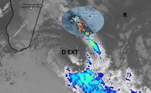 ILES SOEURS: passage pluvio-orageux ce Vendredi 29 Octobre à la RÉUNION puis à MAURICE, cartes détaillées pour le weekend et le 01 Novembre