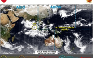 Invest 91B now on the map, 08/1330utc update