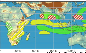 2 WEEK CYCLONIC DEVELOPMENT POTENTIAL: moderate confidence in TC development: Philippine Sea, Bay of Bengal, Arabian Sea,17/11/21