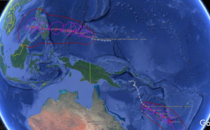 TD 28W: forecast to reach Typhoon CAT 2 by 72H,approaching the Philippines// TC 03P(RUBY): peaking by 24H close to New Caledonia,13/03utc