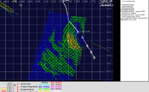 TC 05P(CODY) and over-land TC 06P(TIFFANY) updates, 13/03utc