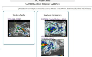 TC 07S(ANA) made landfall near Angoche/MOZ// Invest 91W and Invest 96S updates, 24/15utc