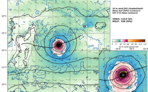 TC 08S(BATSIRAI): CAT 2 US ,microwave eye well depicted again, forecast track up-date//Invest 98P: Tropical Cyclone Formation Alert,31/15utc
