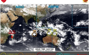 TC 13S(EMNATI): moving south: extratropical transition within 24h// Invest 90S now Medium//Invest 99S &amp; Invest 98P updates, 24/09utc