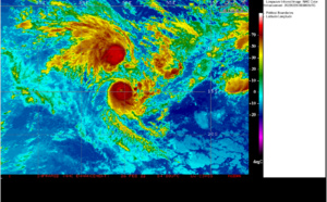 TC 14S(VERNON): very small but powerful CAT 4: weakening while absorbing Invest 93S//TC 15S(ANIKA) up-date, 26/09utc