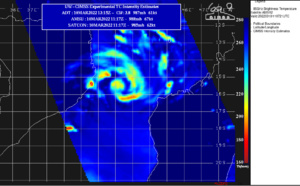 TC 19S(GOMBE):forecast to make landfall North of Angoche/MOZ as a dangerous CAT 3 US shorlty after 12h,major flooding likely once inland,10/15utc
