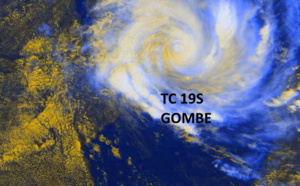 TC 19S(GOMBE): slowly pushing inland, heavy-rain maker,forecast back over open ocean in 72h//Invest 90S and Invest 99S, 11/09utc