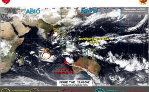 TC 21S(CHARLOTTE): peaking as a CAT 2 US Northwest of Australia//Invest 91B :Medium//Invest 94S: development next several days,22/06utc