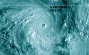 TC 22S(HALIMA):CAT 4 US:forecast to reach Super Typhoon/Cyclone intensity within 12h//21S(CHARLOTTE):subtropical//Invest 92W, 25/15utc