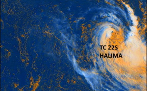 TC 22S(HALIMA): CAT 1 US, forecast to weaken mainly after 24hours//Remnants of TC 21S(CHARLOTTE):extratropical,27/03utc