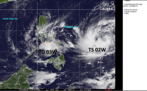 02W(MALAKAS) forecast to intensify markedly next 48h//03W(MEGI) over the Visayan Sea//Remnants of 23P(FILI), 11/03utc