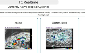 Invest 91L: Tropical Cyclone Formation Alert// Invest 94W, 02/06utc