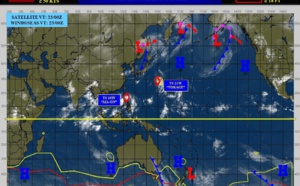 11W(TOKAGE) has reached Typhoon intensity// 10W(MA-ON) to be re-intensifying over the SCS//Invest 91E//Invest 90L, 23/09utc