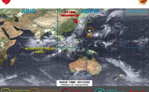 12W(HINNAMNOR) rapid ETT while remaining powerful//Invest 91W//TS 12E(KAY): intensifying//HU 05L(DANIELLE)//TS 06L(EARL),0509utc