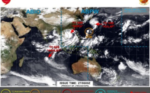 Typhoon 18W(NORU) making landfall near Da Nang //TS 19W(KULAP)//Invest 97W//TC 02S(ASHLEY)//HU 09L(IAN): intensifying//2709utc