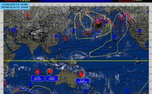 TC 12P(GABRIELLE): CAT 2 US//TC 13S(DINGANI) to reach 65knots by 48h//TC 11S(FREDDY): to peak once again//Invest 90P//1009utc