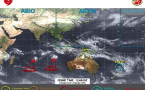 TC 13S(DINGANI) CAT 1 US peaking within 24h//TC 11S(FREDDY ) peaked at CAT 4 US//12P(GABRIELLE) subtropical//Invest 91P//1209utc