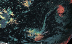 TC 11S(FREDDY): Super Typhoon intensity//TC 13S(DINGANI) weakening//Invest 91P//Invest 99W//10 day GTHO maps//15/15utc