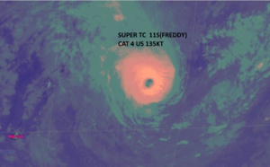 TC 11S(FREDDY) Super Typhoon again rapidly approaching Mauritius &amp; Réunion islands//Invest 99W//Invest 92S//Invest 93S//1903utc update