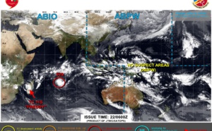 TC 11S(FREDDY) soon over the MOZ Channel with 5th intensity peak&amp; landfall near Vilankulos after 48h//Invest 93S TCFA//Invest 94P//2203utc