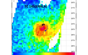 TC 14S(ENALA) gradually weakening next 48h//Over-land remnants of CAT 5 11S(FREDDY)//Invest 94P set to intensify//2515utc