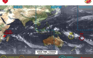 Invest 91P: Tropical Cyclone Formation Alert//Invest 90P//TC 11S(FREDDY) over-land remnants//Invest 99P//1306utc