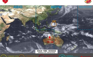 TC 18S forecast to peak as a powerful CAT 4 US in 96h just before landfall East of Port Hedland//Invest 90W up-graded// 0906utc