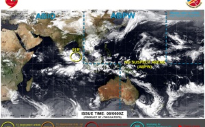 Invest 91B //Invest 91S// 0806utc