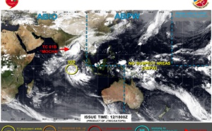 TC 01B(MOCHA) strong CAT 3 US to make landfall by 42h between COX'S BAZAR and SITTWE// Invest 92S// 1221utc