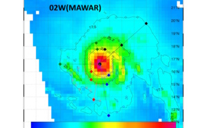 Super Typhoon 02W(MAWAR) current intensity may be under-estimated, erratic track possible after 72hours//2709UTC