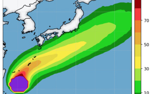 CAT1 US 02W(MAWAR) will be slowly weakening still as a large system near OKINAWA before ETT transition// 3 week GTHO maps//3109utc