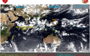 Invest 98W up-graded// Invest 99W// 0415utc